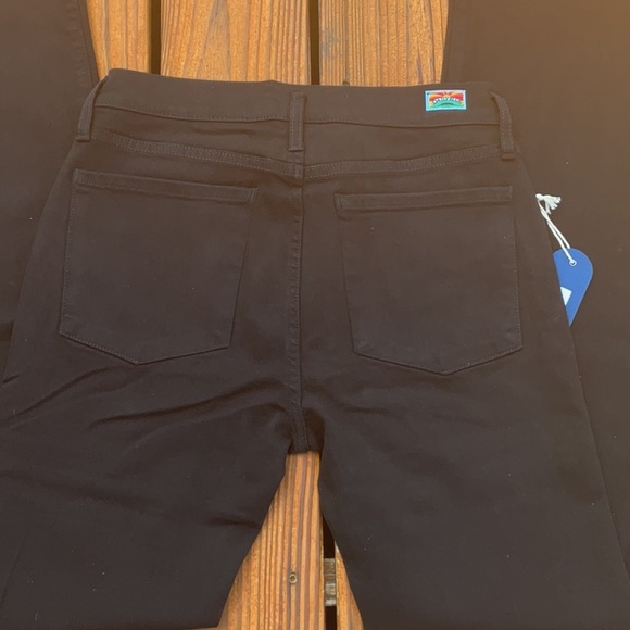 NWT Daily Blue by AG Peace Black Bell Flare Jeans Size 28 - Picture 9 of 13